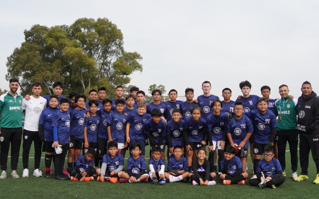 Westchester Soccer Pros visitó nuestro Predio para una Clínica de Entrenamiento