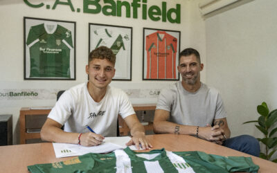 Primer contrato profesional para Martín Lazarte, Marcos López y Marcos Escobar