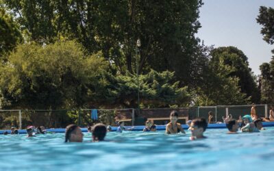 El verano se disfruta en la pileta del Campo de Deportes