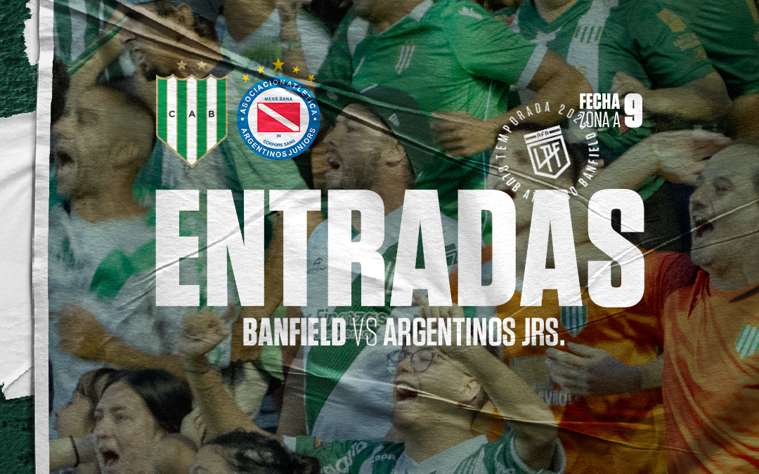 Venta de entradas para el partido ante Argentinos Jrs.