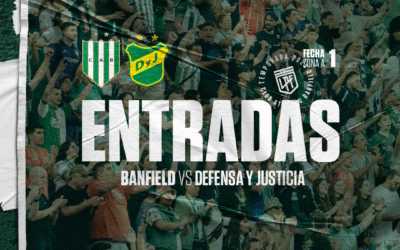 Venta de entradas para el partido ante Defensa y Justicia