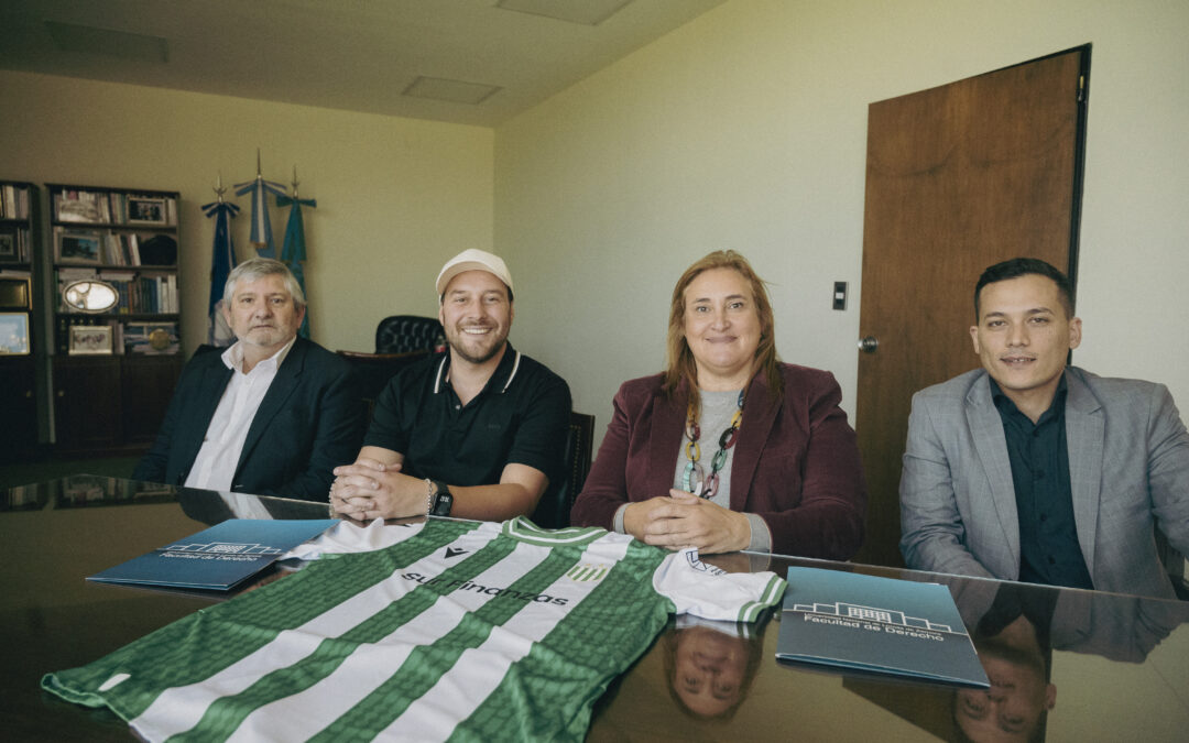 Banfield firmó un convenio con la Facultad de Derecho de la UNLZ
