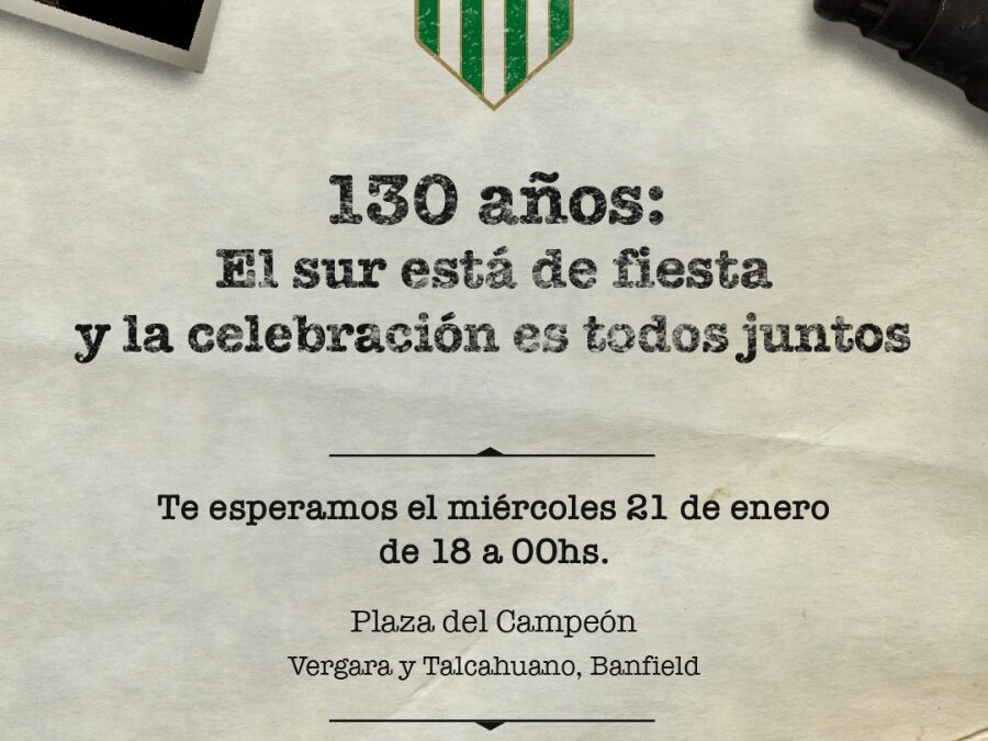 Cumplimos 130 años