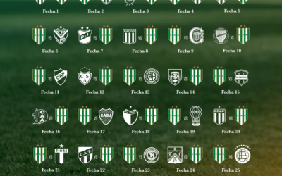 Fixture definido para las divisiones juveniles