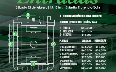 Venta de entradas para el partido ante Newell’s