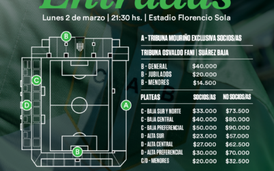 Venta de entradas para el partido ante Aldosivi