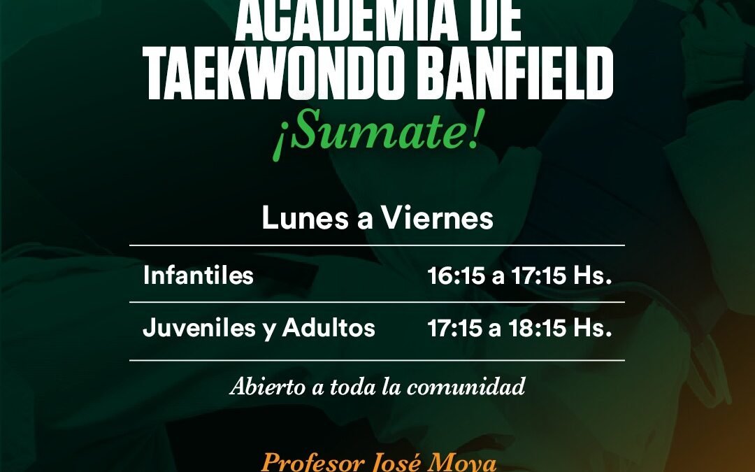 El taekwondo vuelve a Banfield
