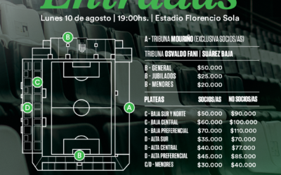 Venta de entradas para el partido ante Belgrano